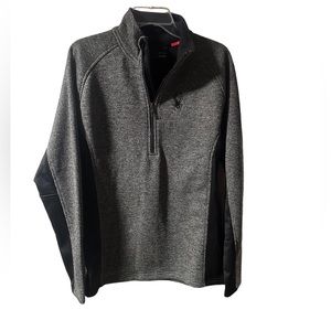 Men’s spyder half zip jacket size L EUC